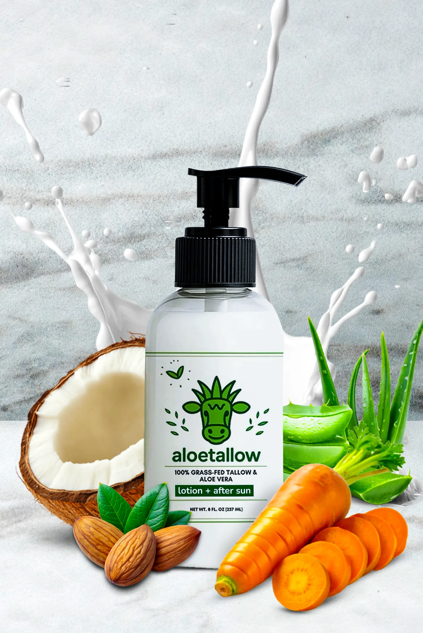 Produkt mit natürlichen Zutaten