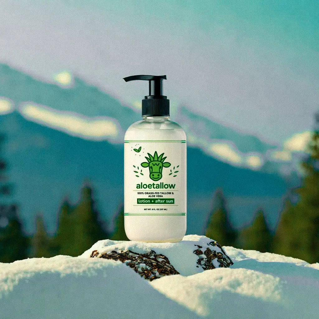 Lotion im Schnee – Winter-Kampagne